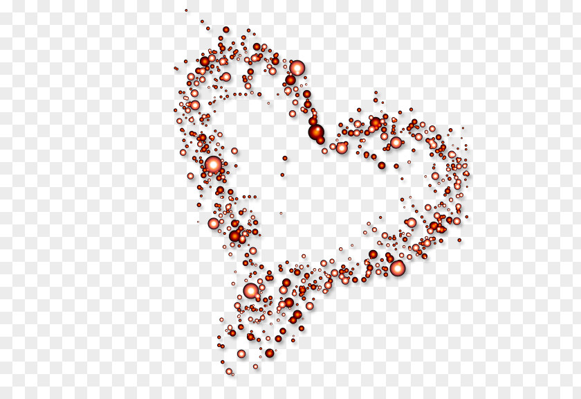 Heart-shaped Heart Valentine's Day Clip Art PNG