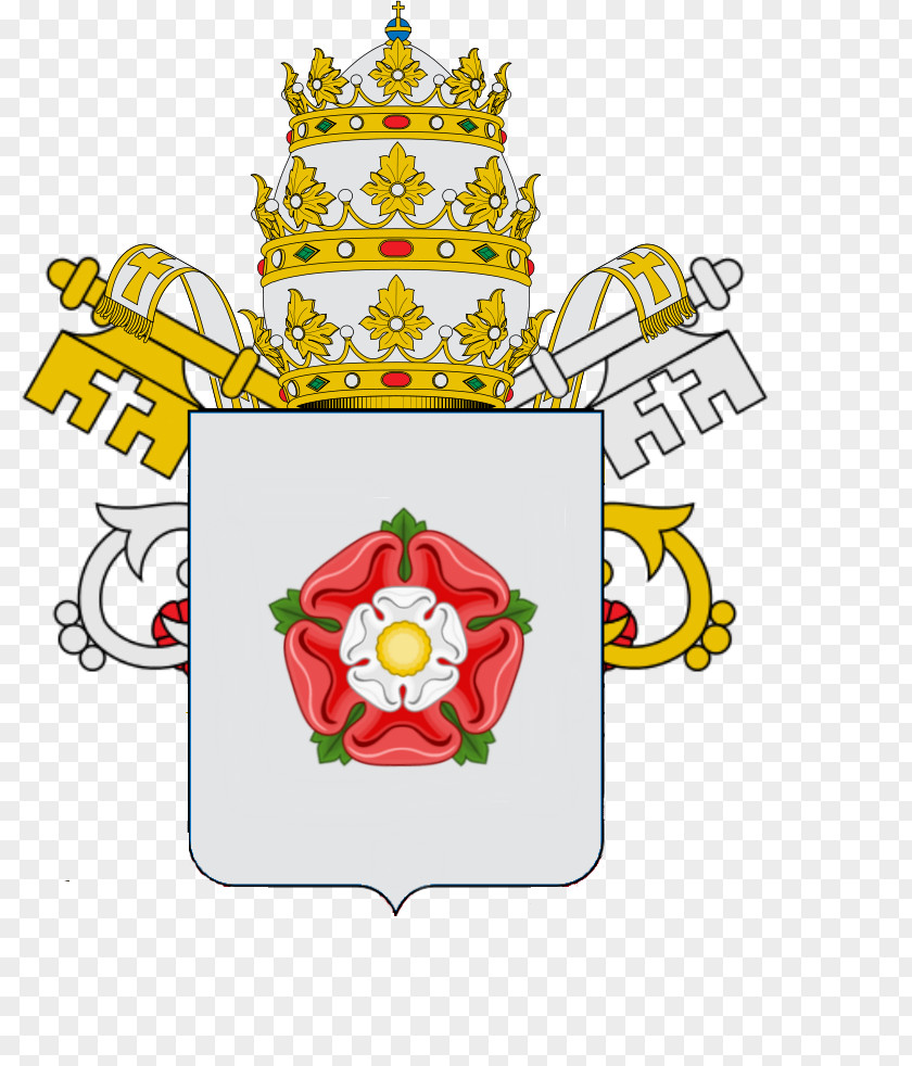 Reus Crest Escutcheon Oberwappen Heraldry Papal Tiara PNG