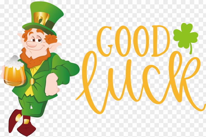 Saint Patrick Patricks Day Good Luck PNG