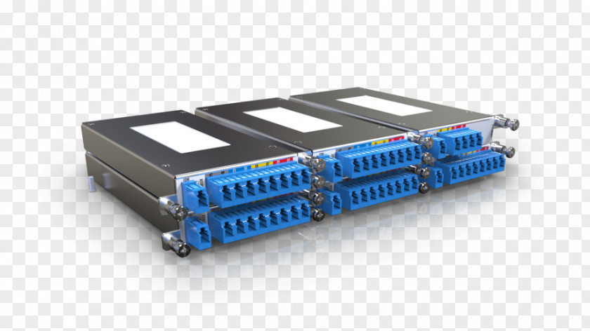 Top View Angle Multi-mode Optical Fiber Connector CWDM Multiplexer PNG