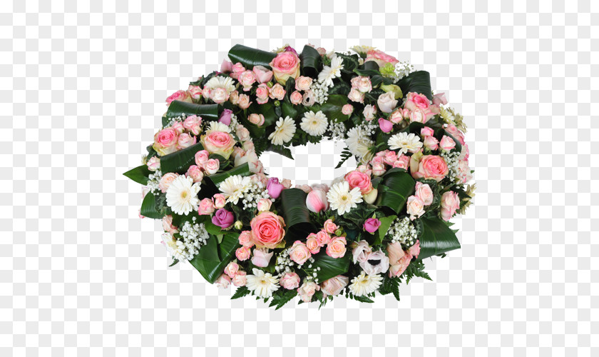 Flower Wreath Bouquet Cut Flowers Mourning PNG