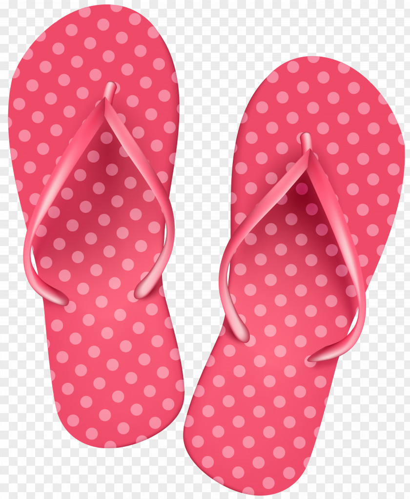 Pink Flip Flops Clip Art Image Flip-flops PNG
