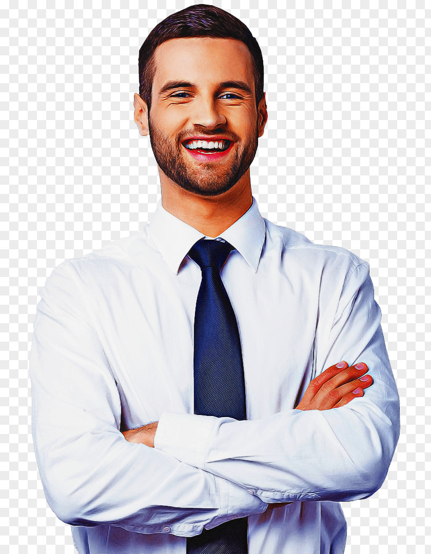 Suit Neck Business Background PNG