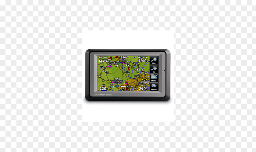 Airplane GPS Navigation Systems Garmin Aera 500 Ltd. Touchscreen PNG