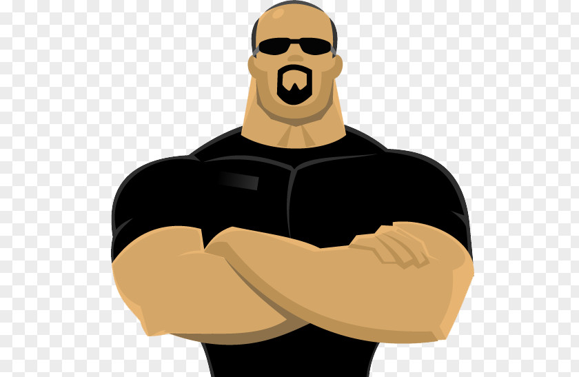 Bodyguard Security Guard Police Officer Bouncer Clip Art PNG