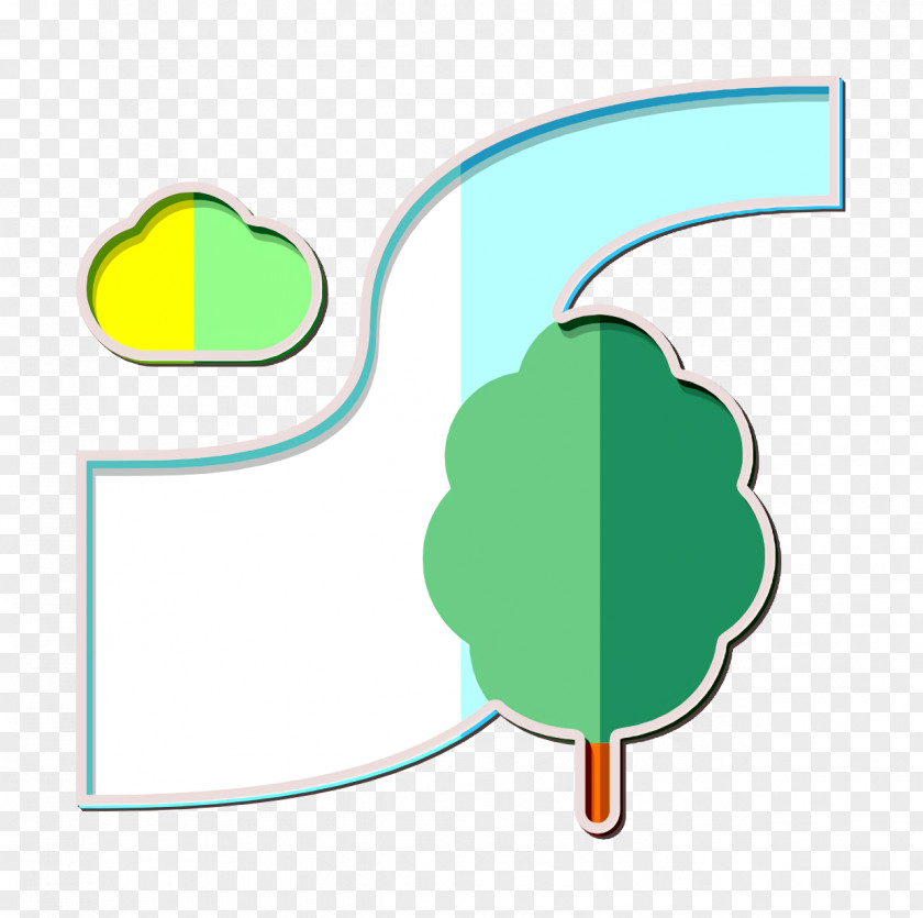 Ecology Icon River PNG