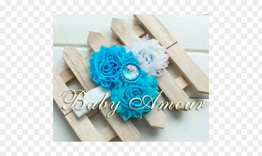 Elsa Baby Turquoise Flower Bouquet Cut Flowers Hair PNG