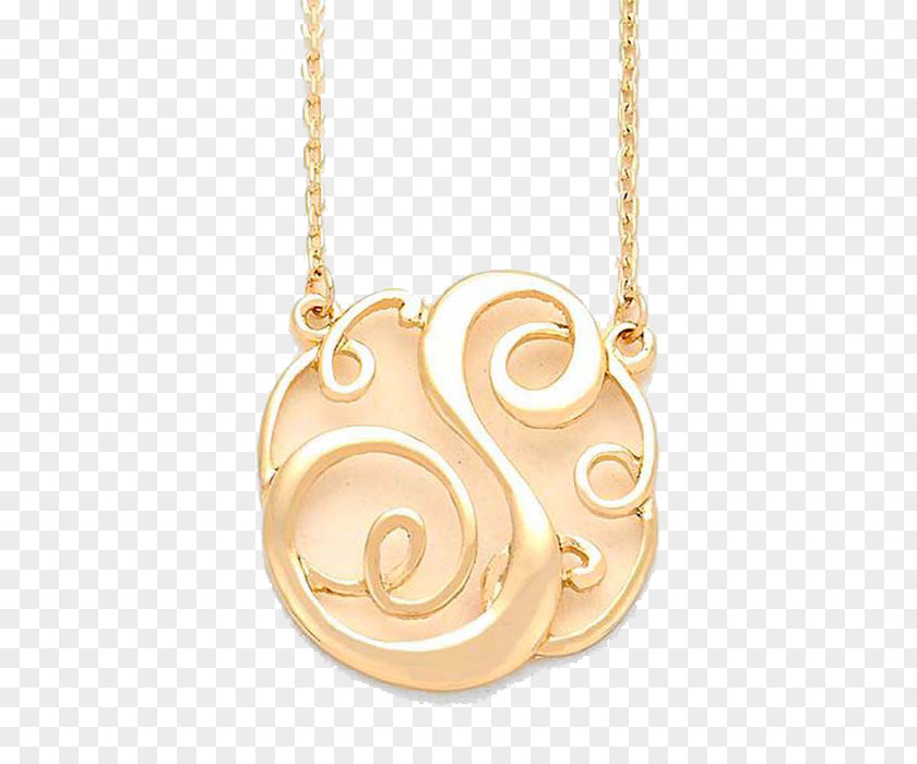 Monogram Necklace Locket Earring Charms & Pendants PNG
