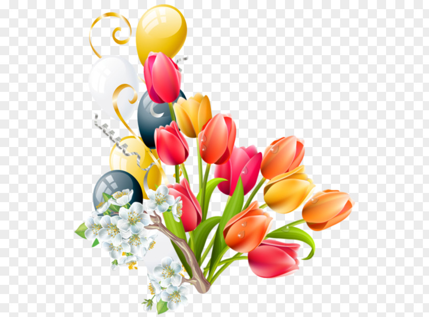 Tulips Silhouette Tulip Clip Art Flower Image PNG