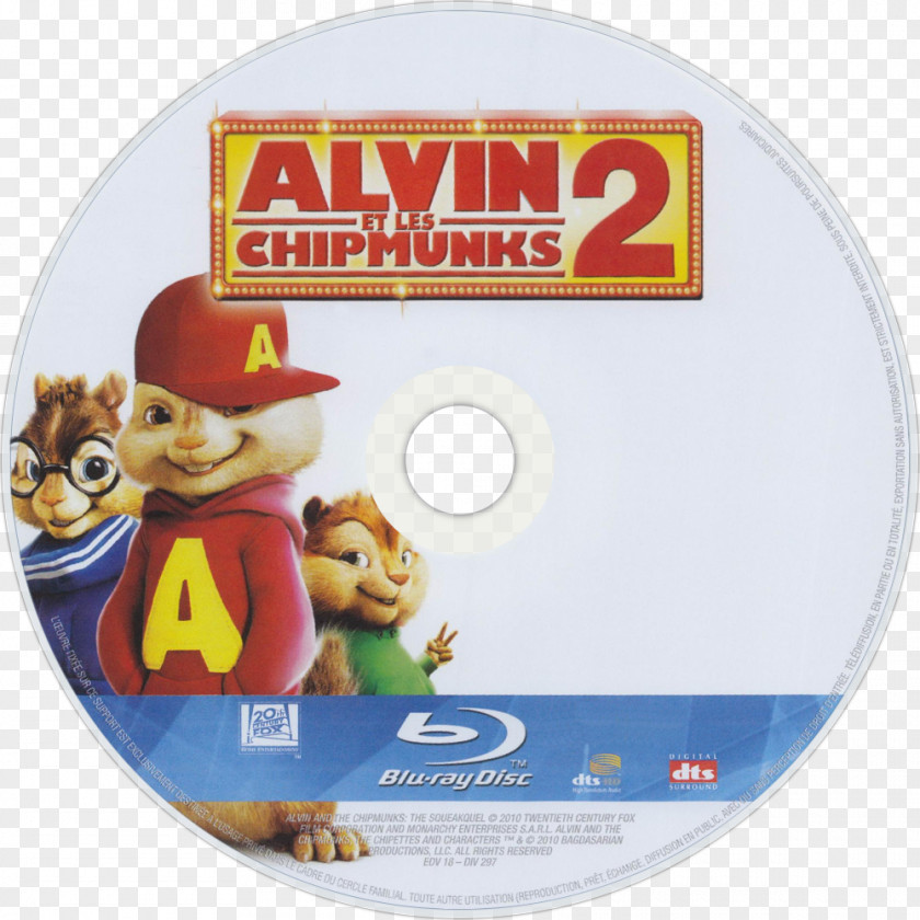 Alvin And The Chipmunks In Film Blu-ray Disc Poster STXE6FIN GR EUR PNG