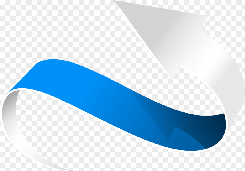 Blue Arrow Sign Logo Brand Font PNG