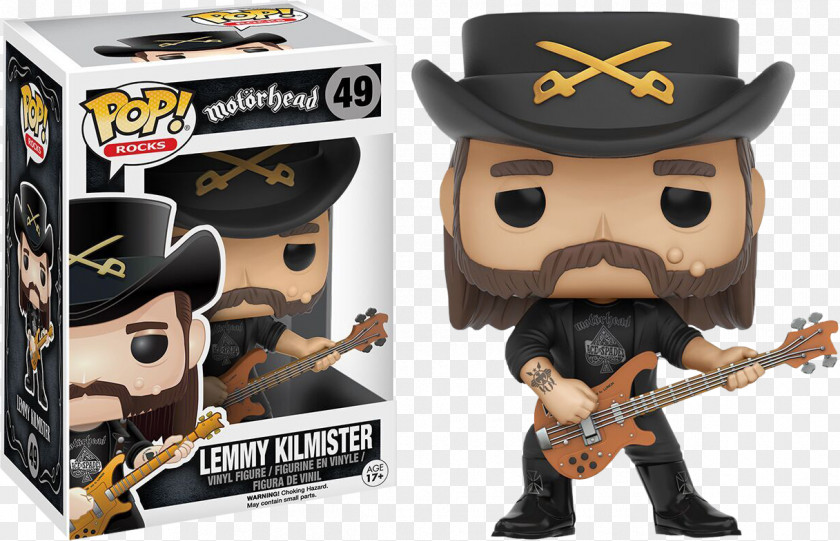 Toy Funko Action & Figures Motörhead Motorhead PNG