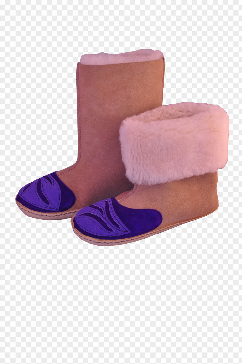 Boot Slipper Sheepskin Boots Shoe PNG