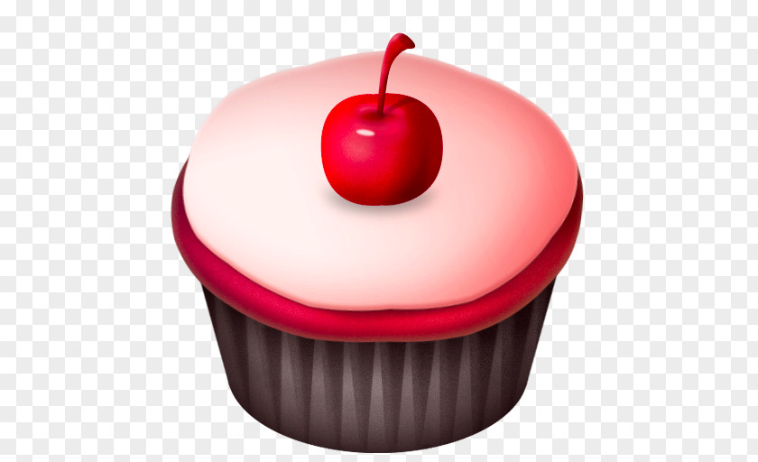 Cherry Cupcake PNG