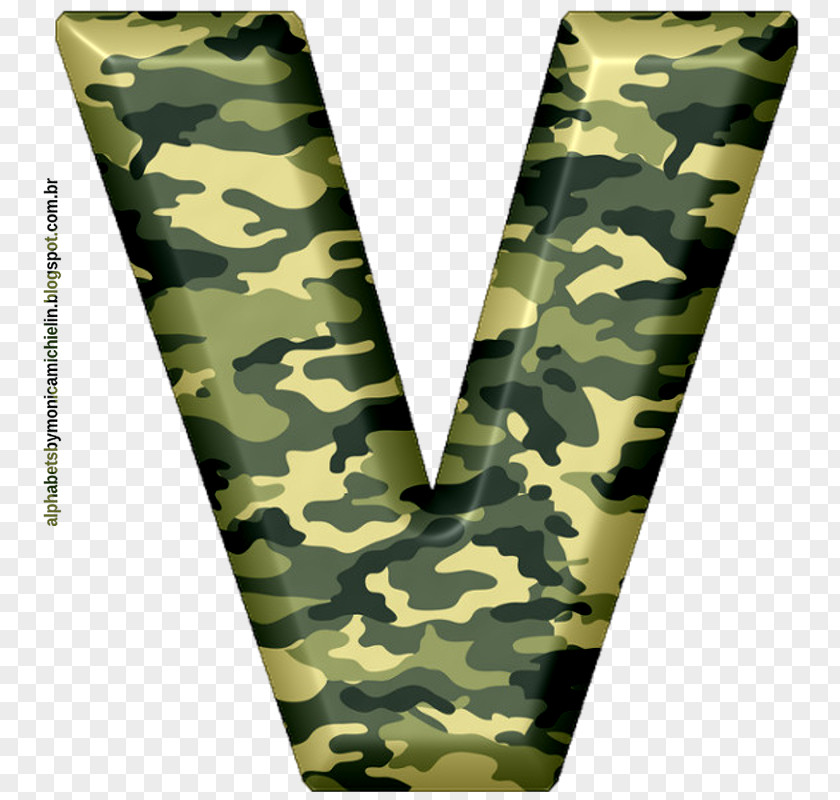 Chinese Letter Military Camouflage Alphabet Monica PNG