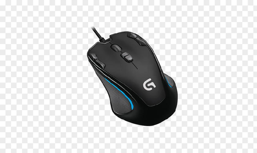 Computer Mouse Logitech G300S Optical Video Game PNG