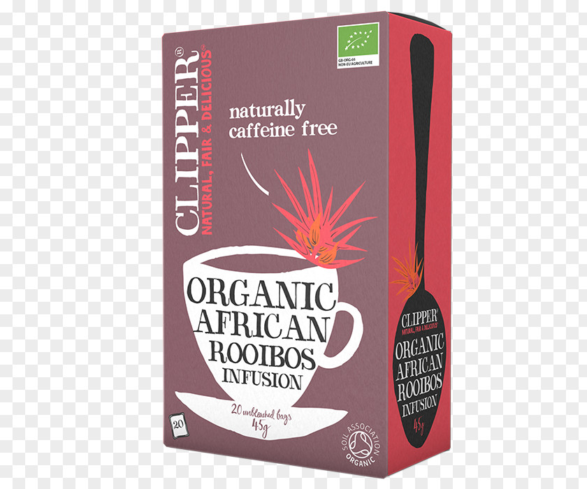 Tea Black Rooibos Infusion Clipper PNG