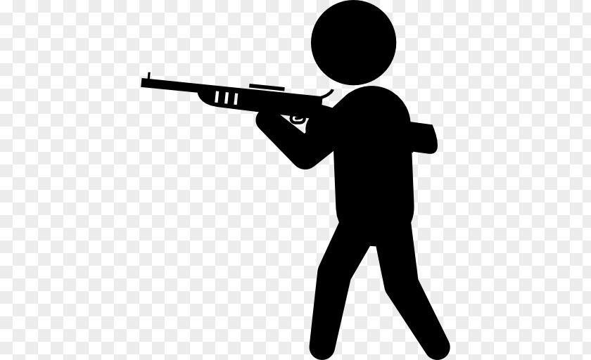 Armed Weapon Gunshot Shooting Automatic Firearm PNG