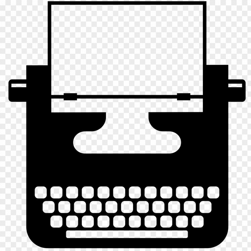 Blog Paper Typewriter Clip Art PNG