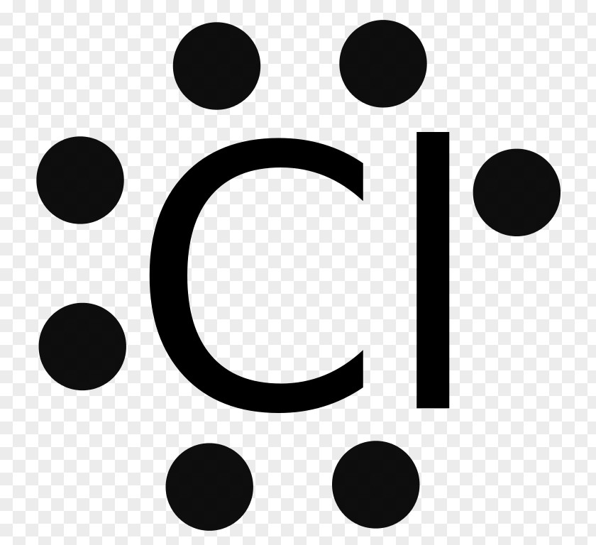 Lewis Structure Chlorine Atom Chemistry Chloride PNG