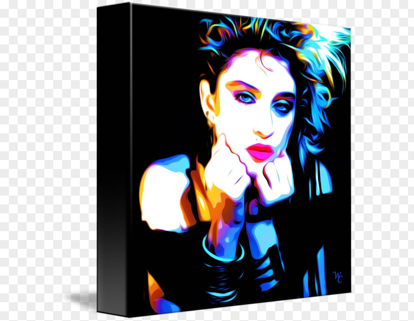 Painting Madonna Modern Art Pop PNG