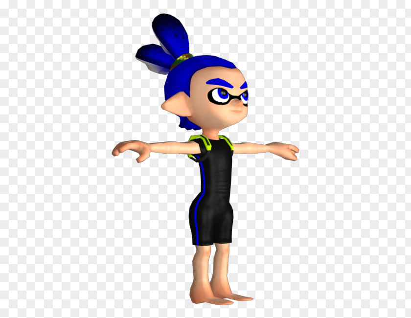 T-pose Splatoon 2 Super Smash Bros. For Nintendo 3DS And Wii U Video Game PNG