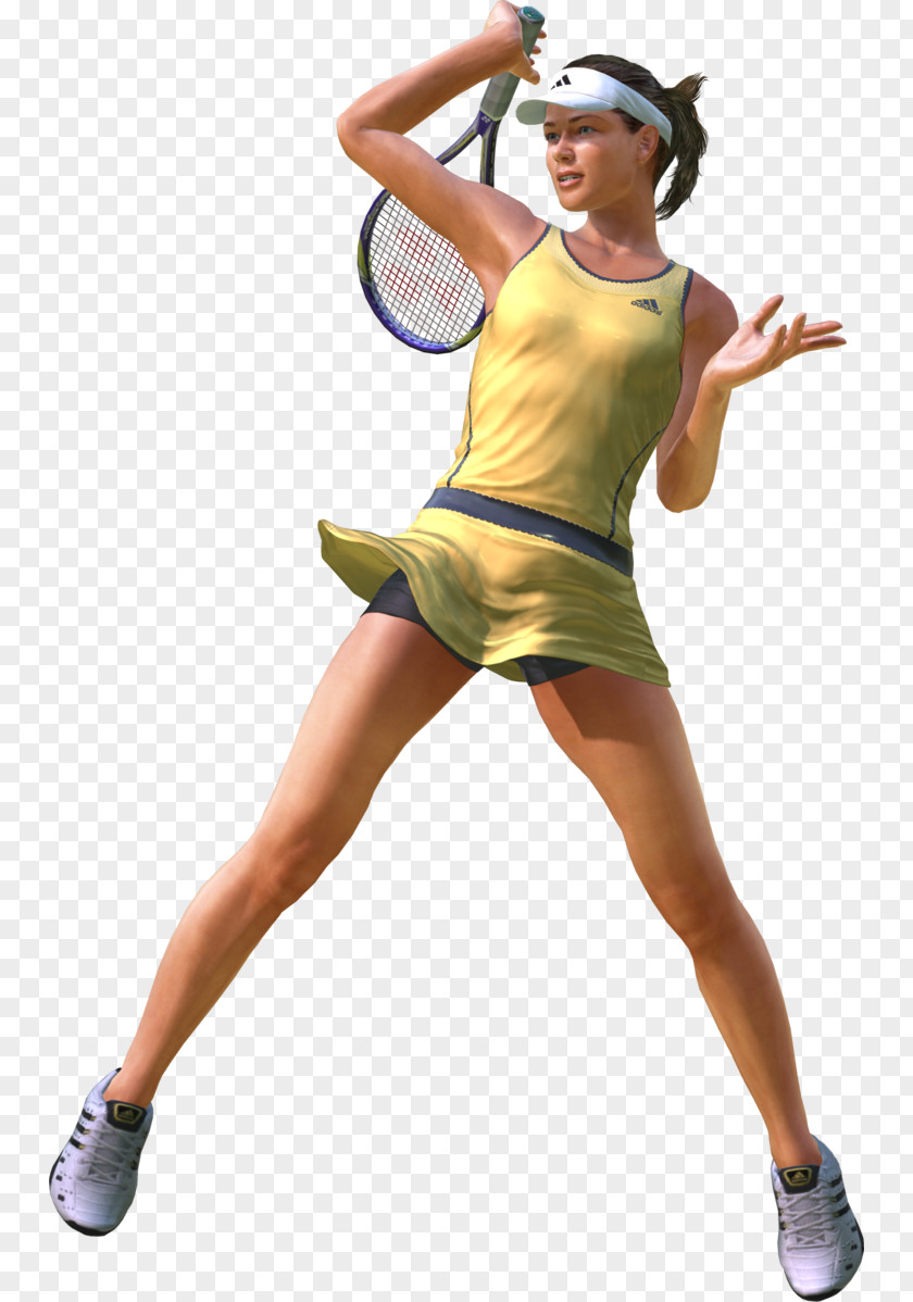 Tennis Virtua 4 Ana Ivanovic Top Spin Xbox 360 PNG