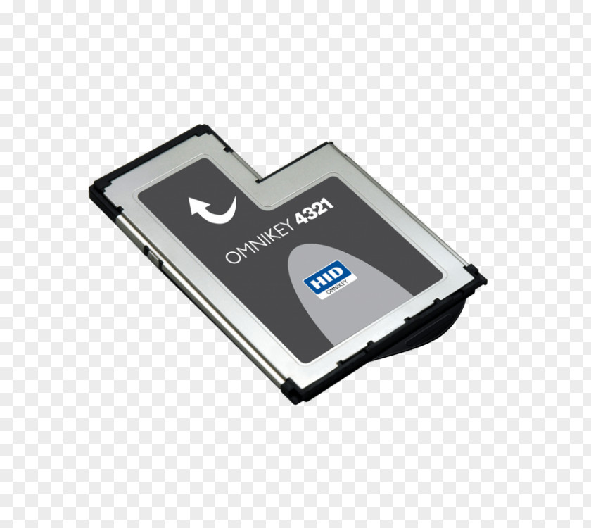 USB Card Reader Smart ExpressCard HID Global PNG