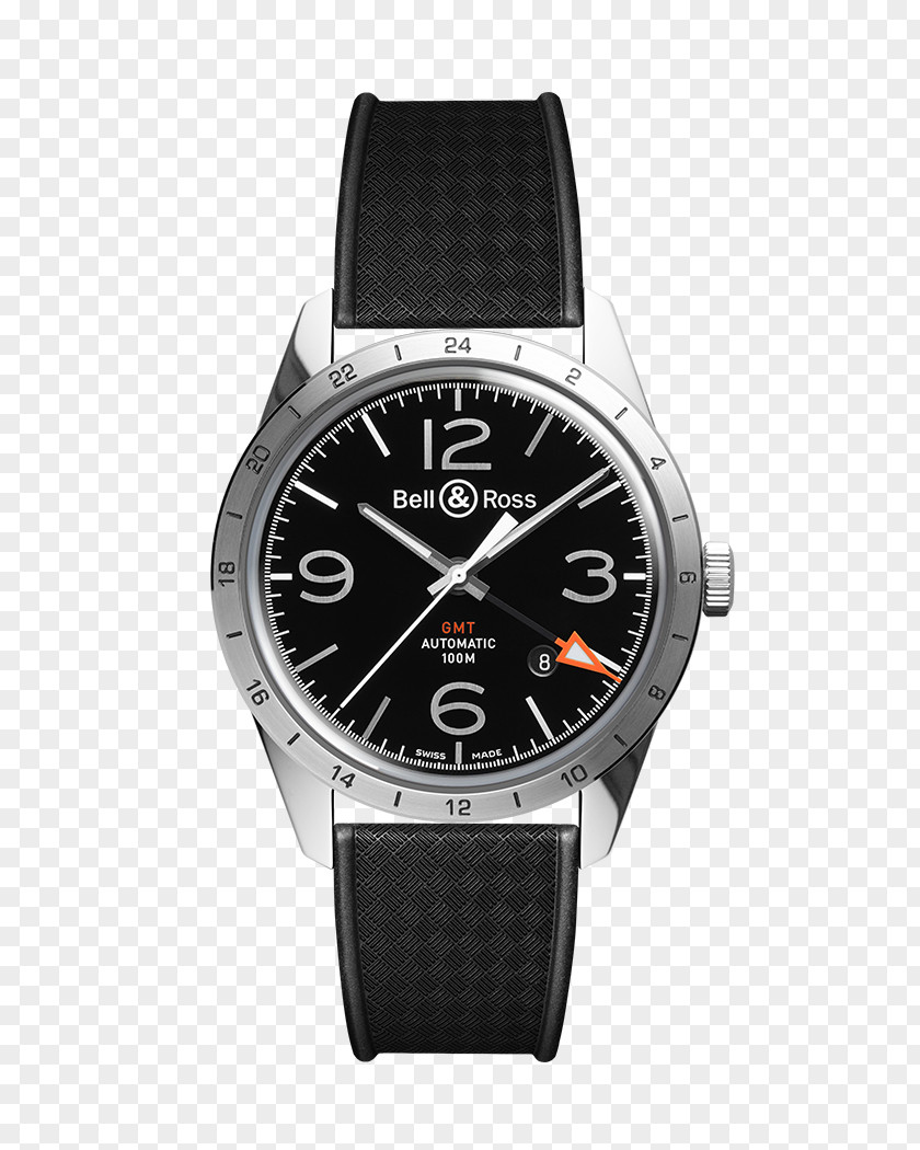 Watch Automatic Greenwich Mean Time Bell & Ross Movement PNG