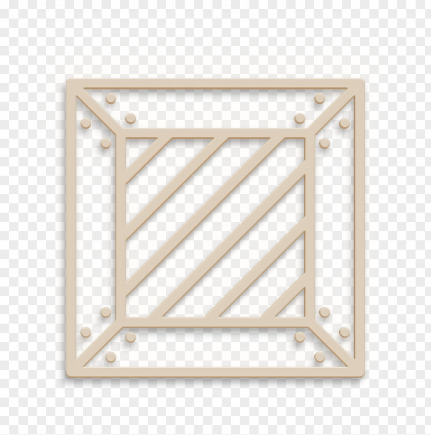 Business Icon Crate Wood PNG