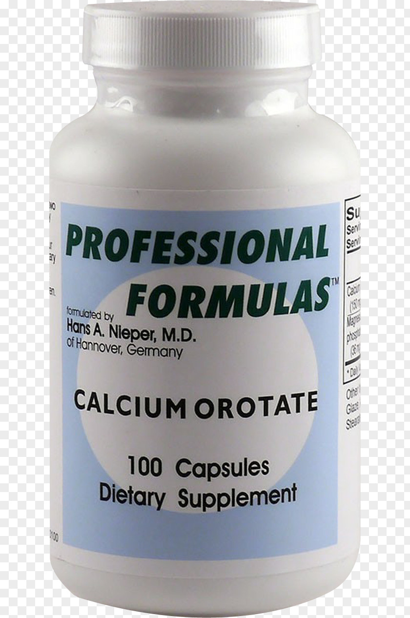 Calcium Bone Dietary Supplement Decalcification Food Lithium Orotate PNG