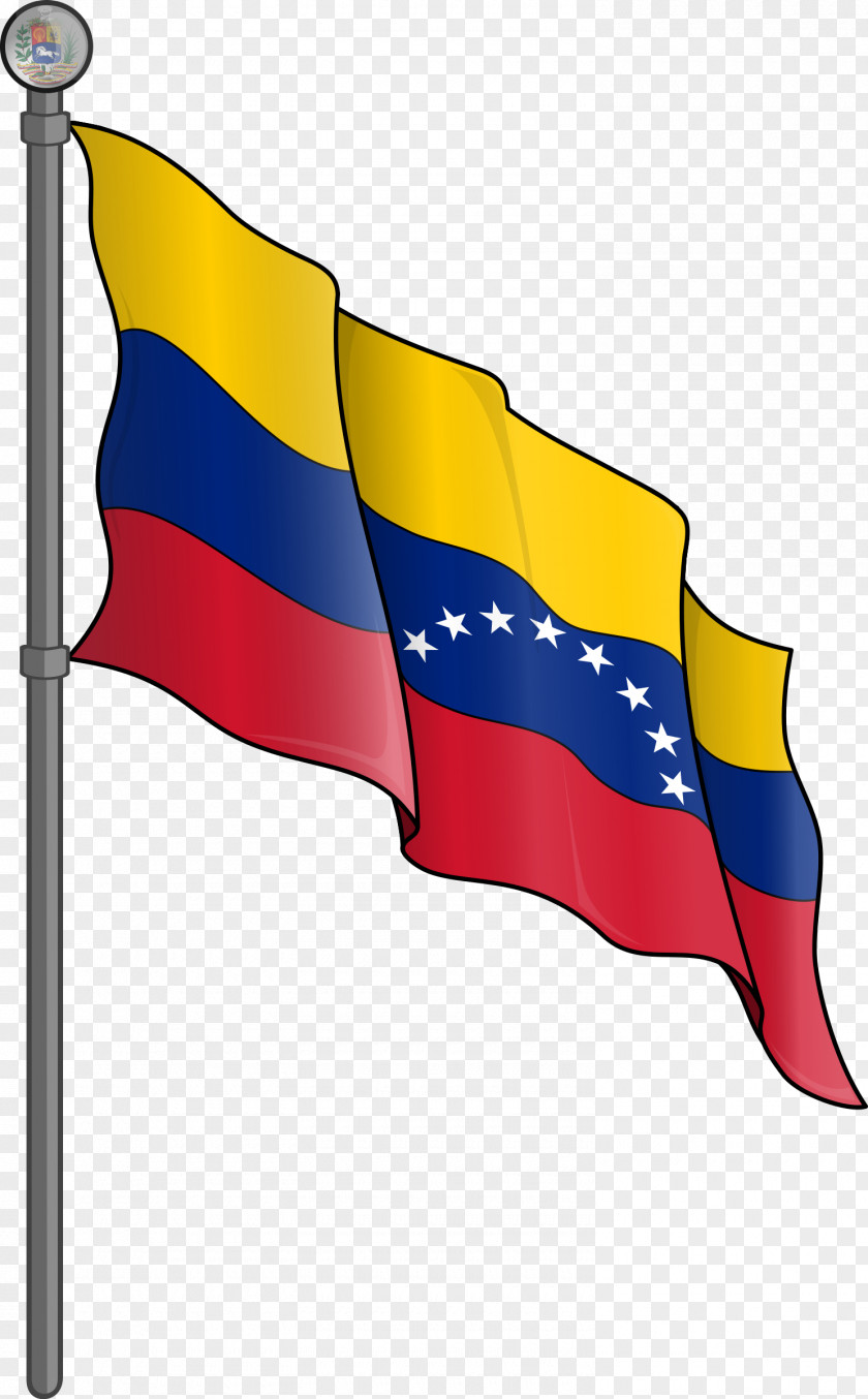 Checkered Flag Of Venezuela Flagpole National PNG