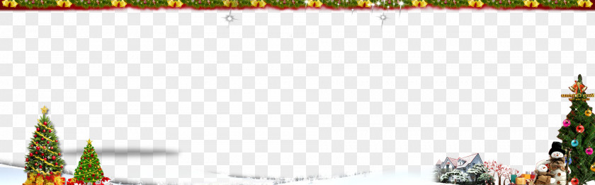 Christmas Poster Background Tree Ornament Font PNG