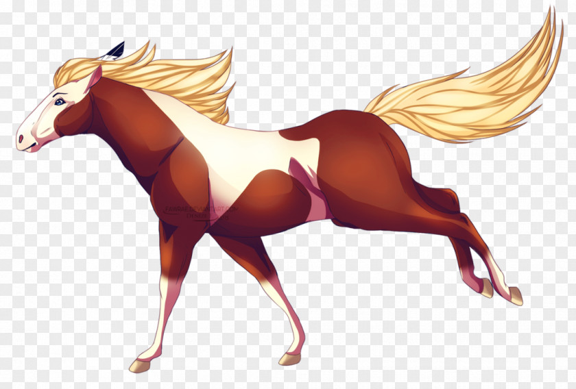 Mustang Stallion Colt Drawing Fan Art PNG