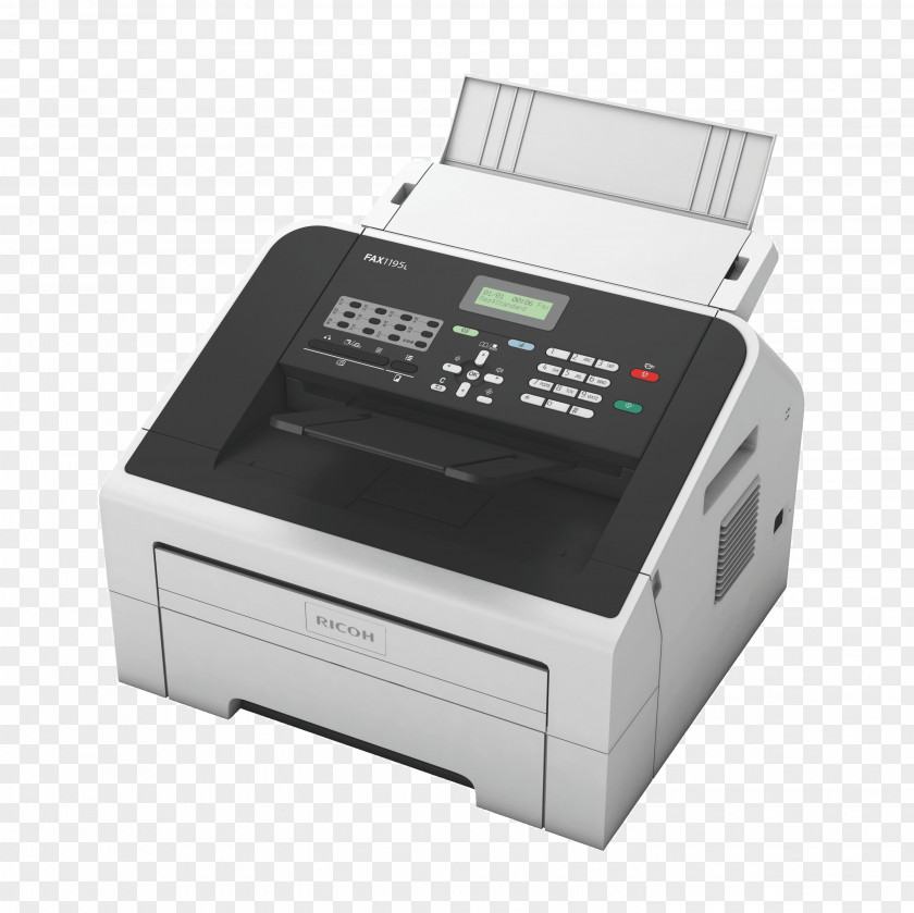 Printer Laser Printing Ricoh Fax Multi-function PNG