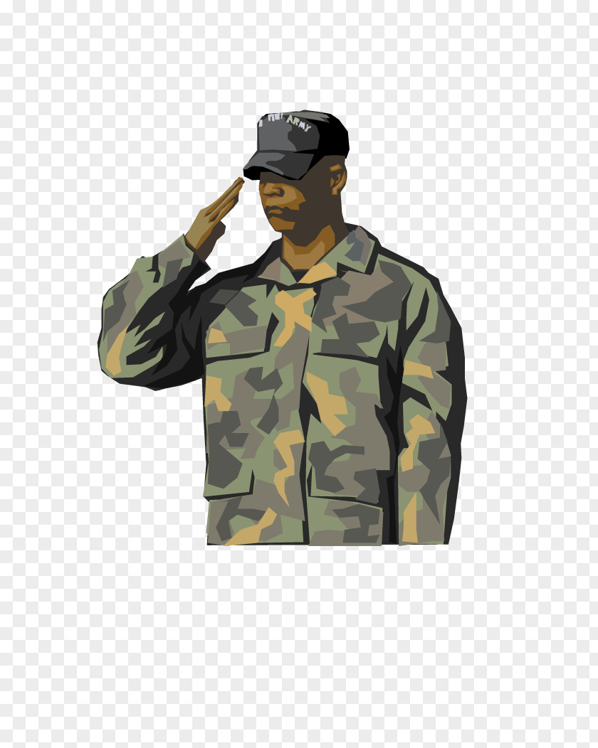 Soldier Salute Army Military Clip Art PNG