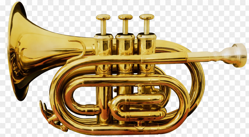 Euphonium Tuba Brass Instrument Musical Vienna Horn Alto Wind PNG