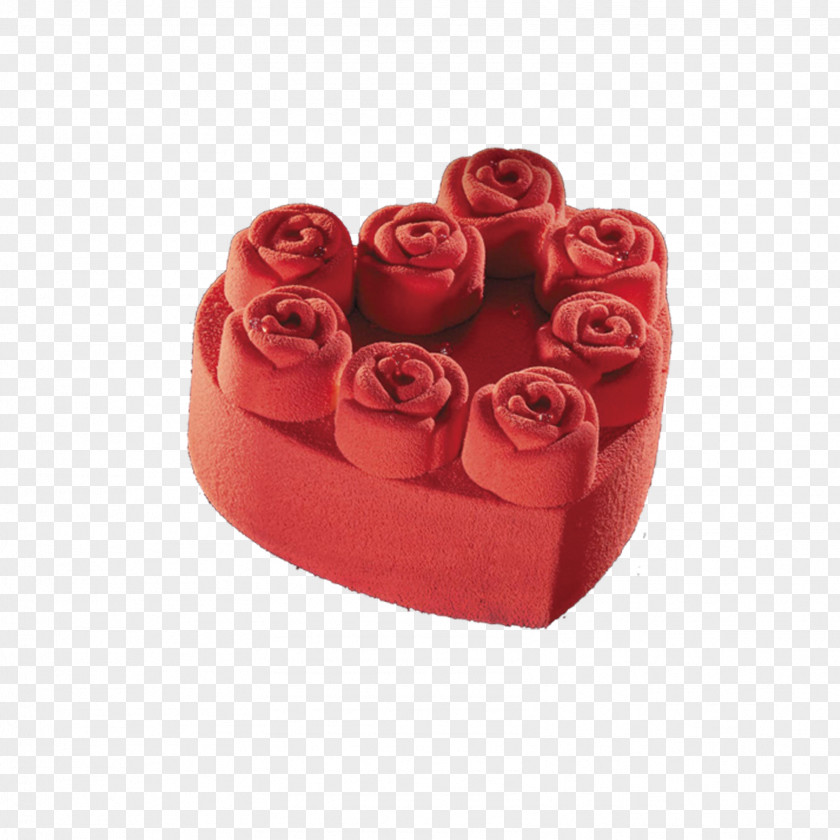 Red Flower Chocolate PNG
