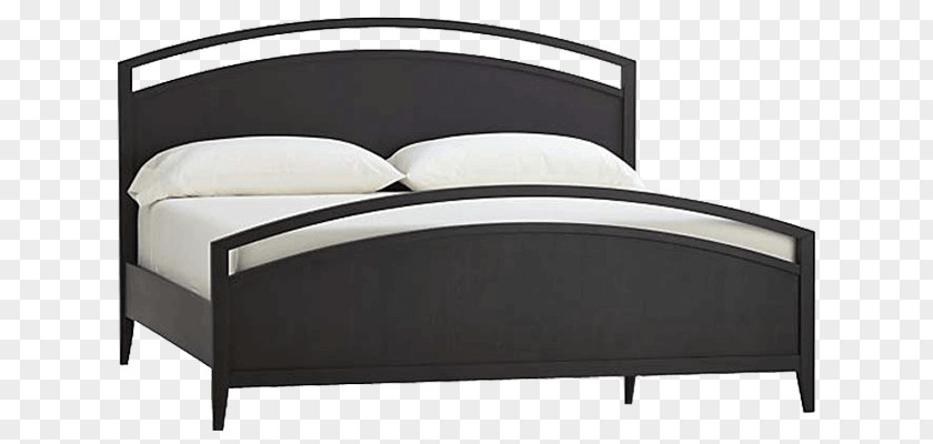 Wood Bed Frame Couch Crate & Barrel Studio Apartment PNG