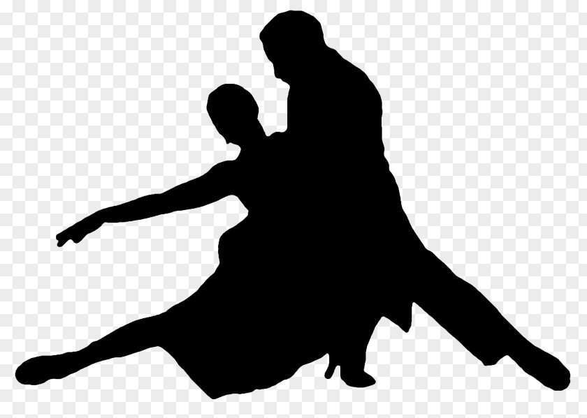 Dancing Silhouette Argentine Tango Ballroom Dance PNG