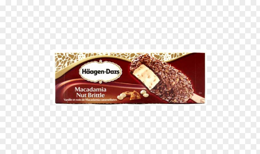 Ice Cream Brittle Häagen-Dazs Macadamia PNG