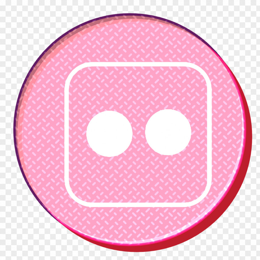 Smile Pink Flickr Icon Media Rs PNG