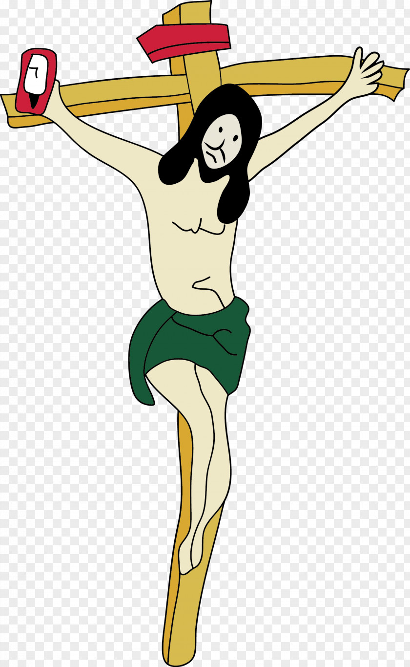 Vector Jesus Execution Material Crucifixion Of Illustration PNG