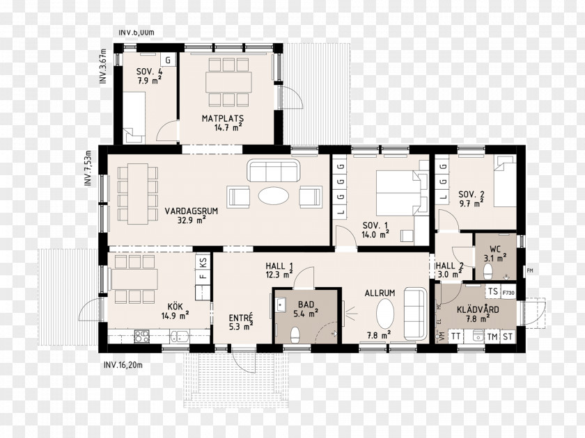 Bygga Hus Ljungby HouseHouse Floor Plan SmålandsVillan PNG