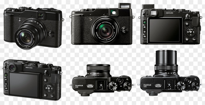 Camera Lens Digital SLR Fujifilm X10 X-S1 PNG