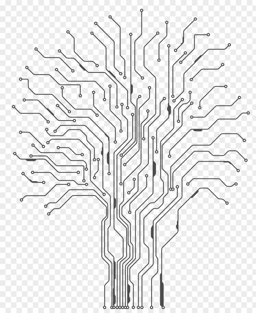 Electrical Circuit Electronic Electronics Printed Board Tattoo Wiring Diagram PNG