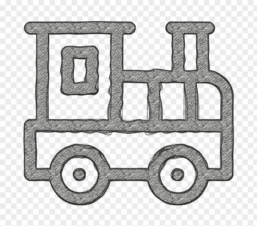 Playground Icon Railroad Train PNG