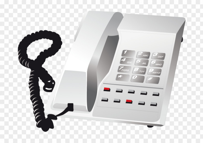 Vector Phone Communication Technology Icon PNG