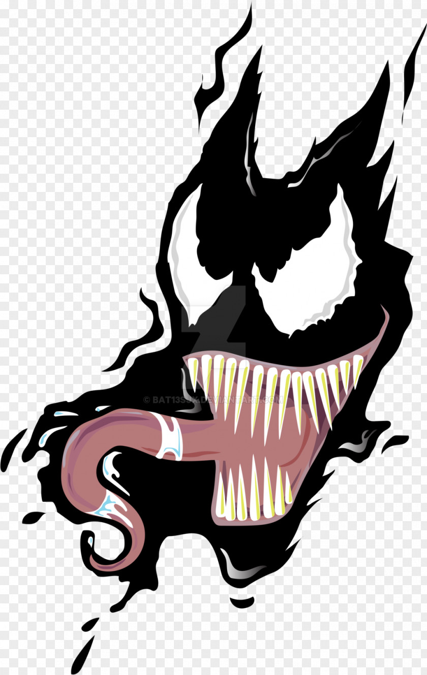 Venom Face Cliparts Spider-Man Symbiote Clip Art PNG