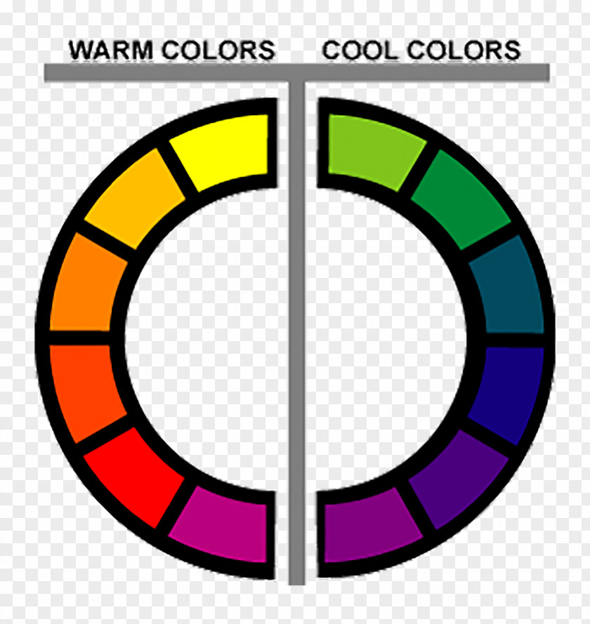 Warm Color Theory Wheel ColorSwarm Clip Art PNG
